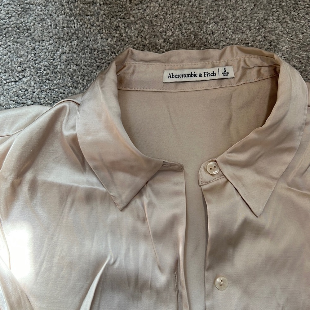 Abercrombie & Fitch Satin Shirt